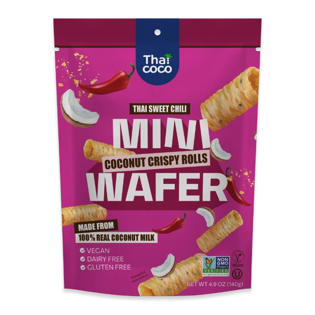 Vegan Coconut Crispy Rolls Thai Sweet Chili Flavour Thai Sweet Chili 140 g