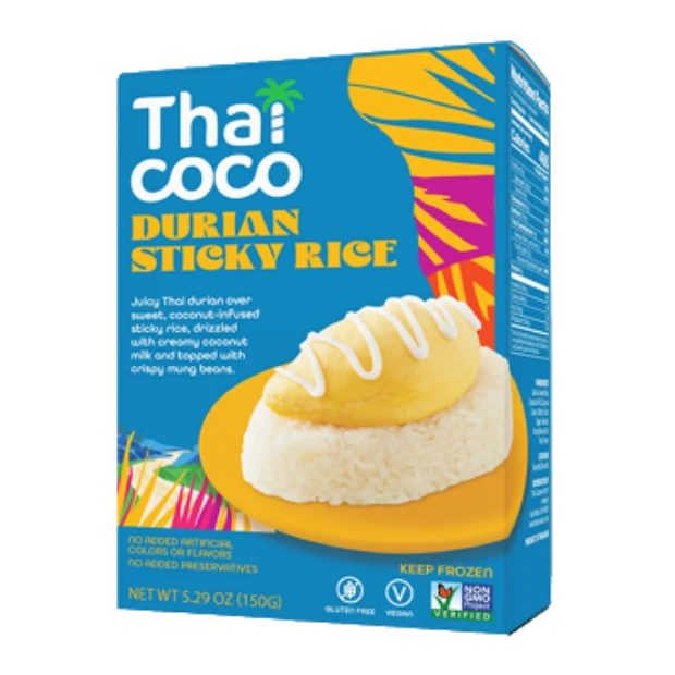Frozen Durian Sticky Rice Durian 150 กรัม